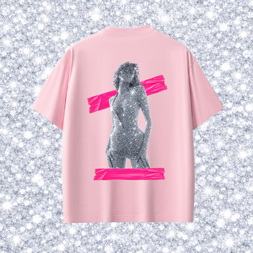 PINK S7AR T-SHIRT