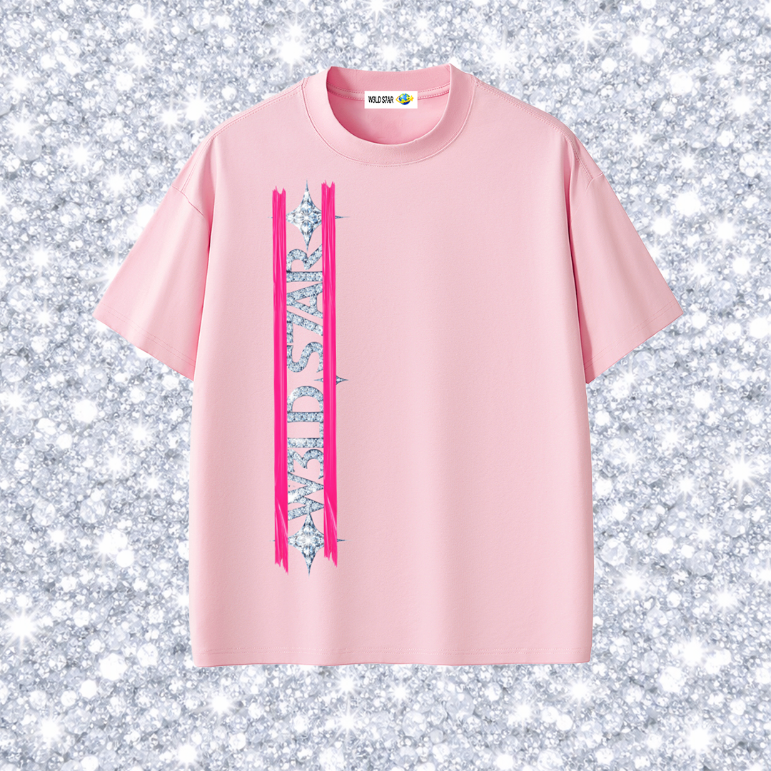 PINK S7AR T-SHIRT